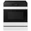 Samsung - Bespoke 6.3 Cu. Ft. Slide-In Electric Range with Air Fry - White Glass