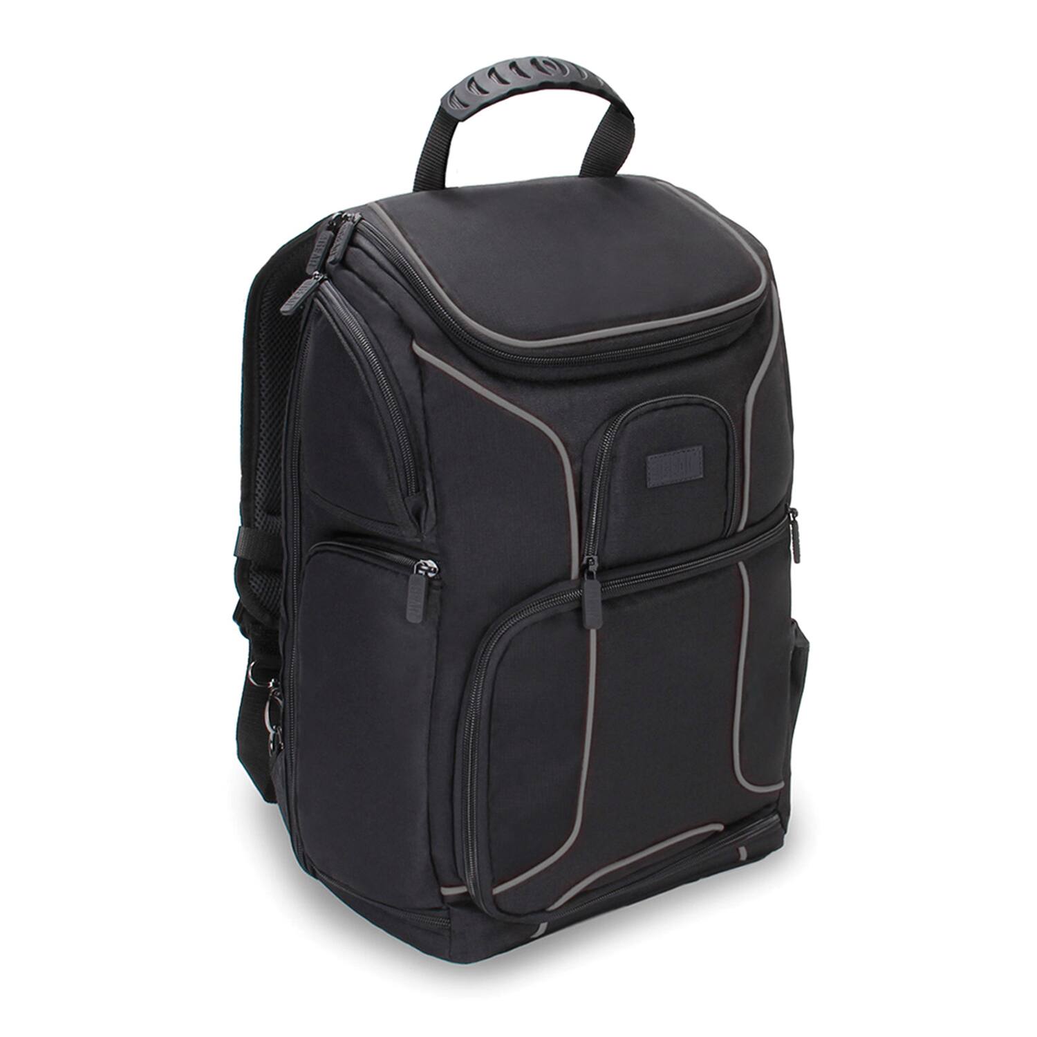 Front. USA Gear - Usa Gear Grsls17100bkws S Series S17 Dslr Camera Backpack - black.