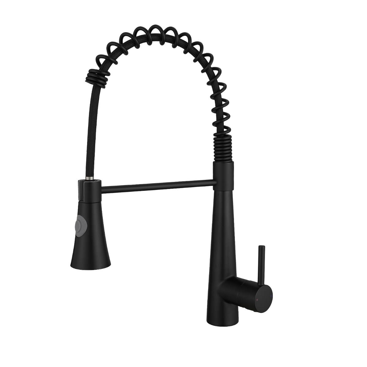 Ropilly Kitchen Faucet with Pull Out Sprayer, Single Handle Single ...