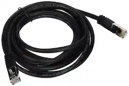 C2G - 28693 10 Feet Cat5e Molded Shielded (STP) Network Patch Cable - Category 5e for Network Device - Connector 1: RJ - Black