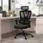 Angle. Costway - Ergonomic Mesh Adjustable Office Chair - Black.