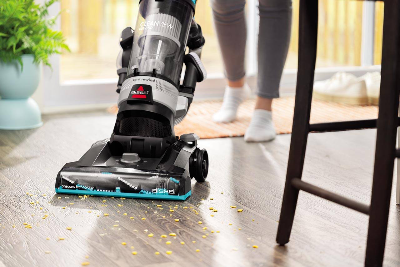 CLEANVIEW REWIND cord rewind BISSELL onePASS technology BISSELL