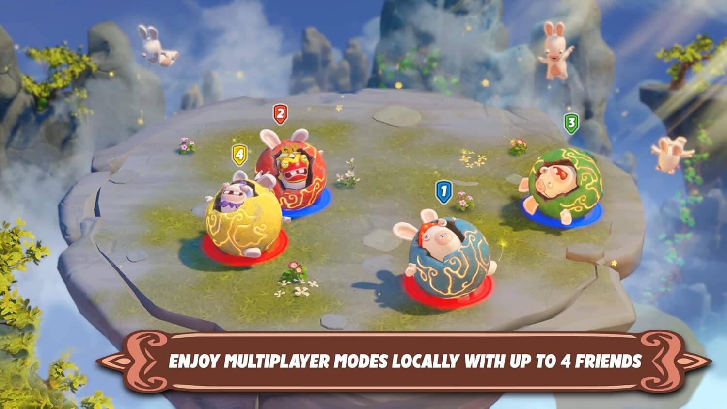ENJOY MULTIPLAYER MODES LOCALLY WITH UP TO 4 FRIENDS