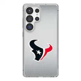 Keyscaper - NFL - Houston Texans - Linen Logo Galaxy Clear Case - S22 Plus - Multicolor