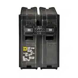Square D - HomeLine 30 amps Surge 2-Pole Circuit Breaker