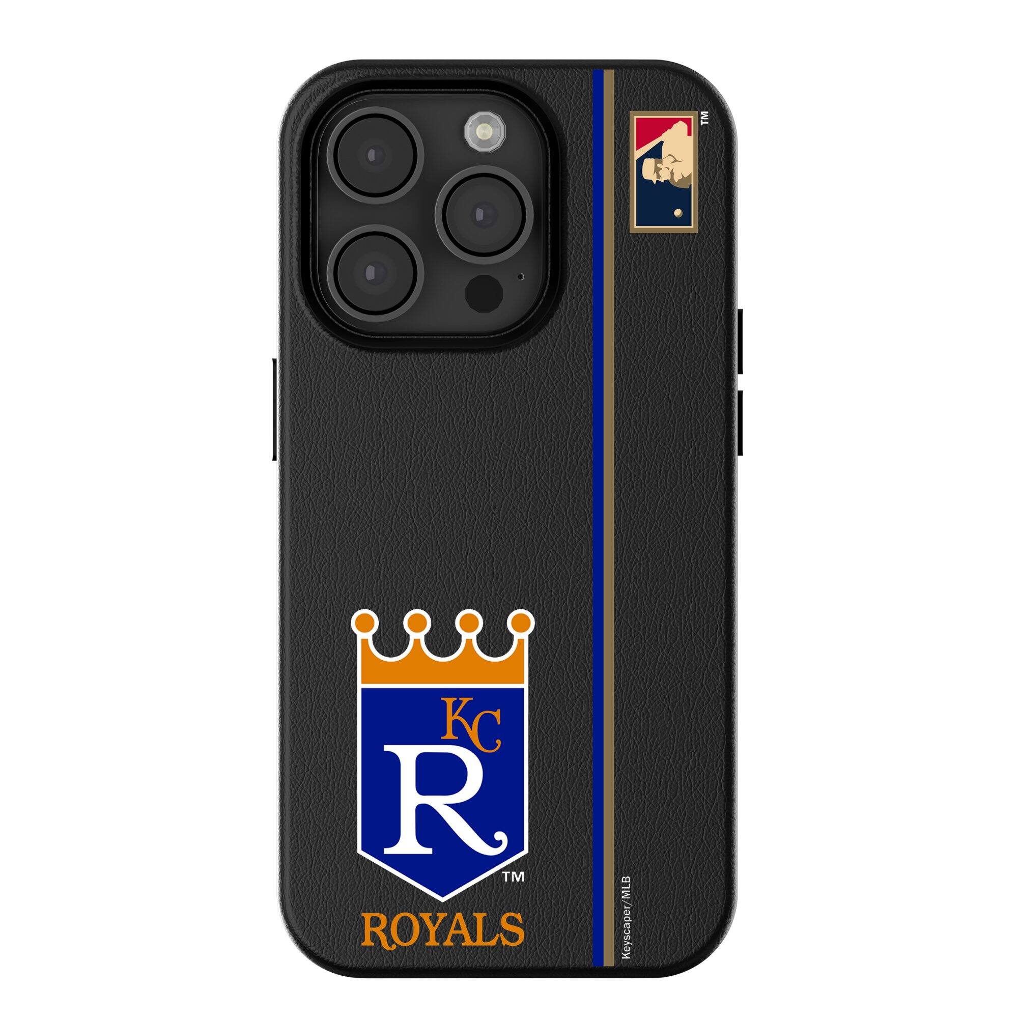 Keyscaper - MLB - Kansas City Royals 1969 Logo iPhone Magnetic Bump Case - 15 Plus - Black price history on PriceWatchPro