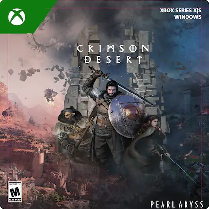 XBOX SERIES X/S WINDOWS
CRIMSON DESERT
MATURE 17+
M ESRB
PEARL ABYSS - M (Mature 17+)
