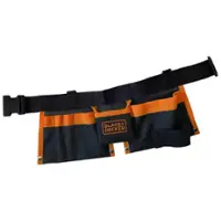 Black+Decker - Black and Decker Kids Tool belt – Pretend Play Belt for tools with adjustable Strap - Front_Zoom