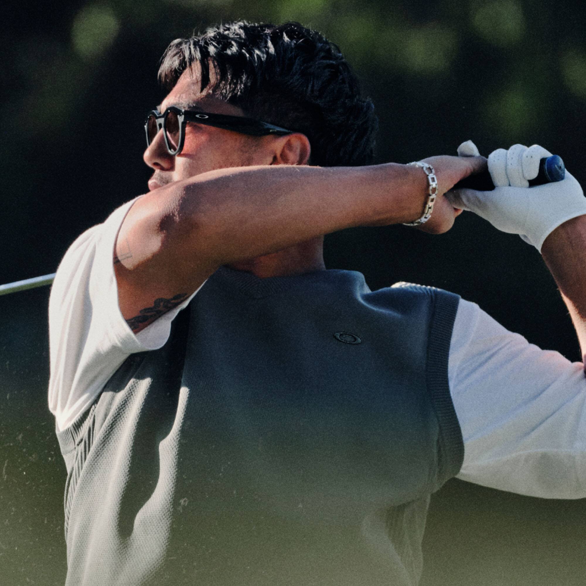 Alt View 12. Oakley Meta - HSTN Replacement Lenses - Prizm Dark Golf.
