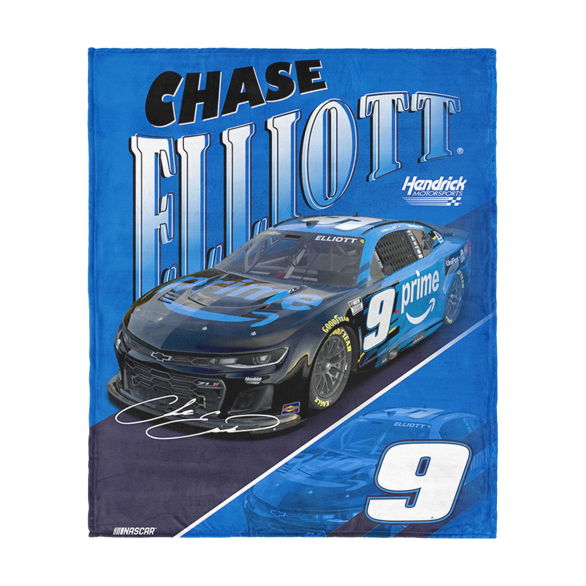 Northwest - Chase Elliott Reflection 46" x 60" Silk Touch Throw Blanket - Multicolor