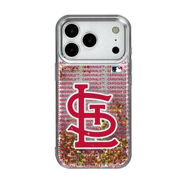 Keyscaper - MLB - St. Louis Cardinals - iPhone Text Backdrop Design Case - 15 - Multicolor