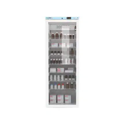 Front. Conserv - Conserv 24in COMMERCIAL PHARMACEUTICAL Refrigerator One-Door Merchandiser Refrigerator 12.7 cu. ft. WIFI 110 V - White.