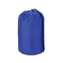Unique Bargains - Stuff Sack, Nylon Waterproof Storage Sack, Portable Drawstring Dry Bag with Toggle, 4x8Inch, for Camping - Dark Blue