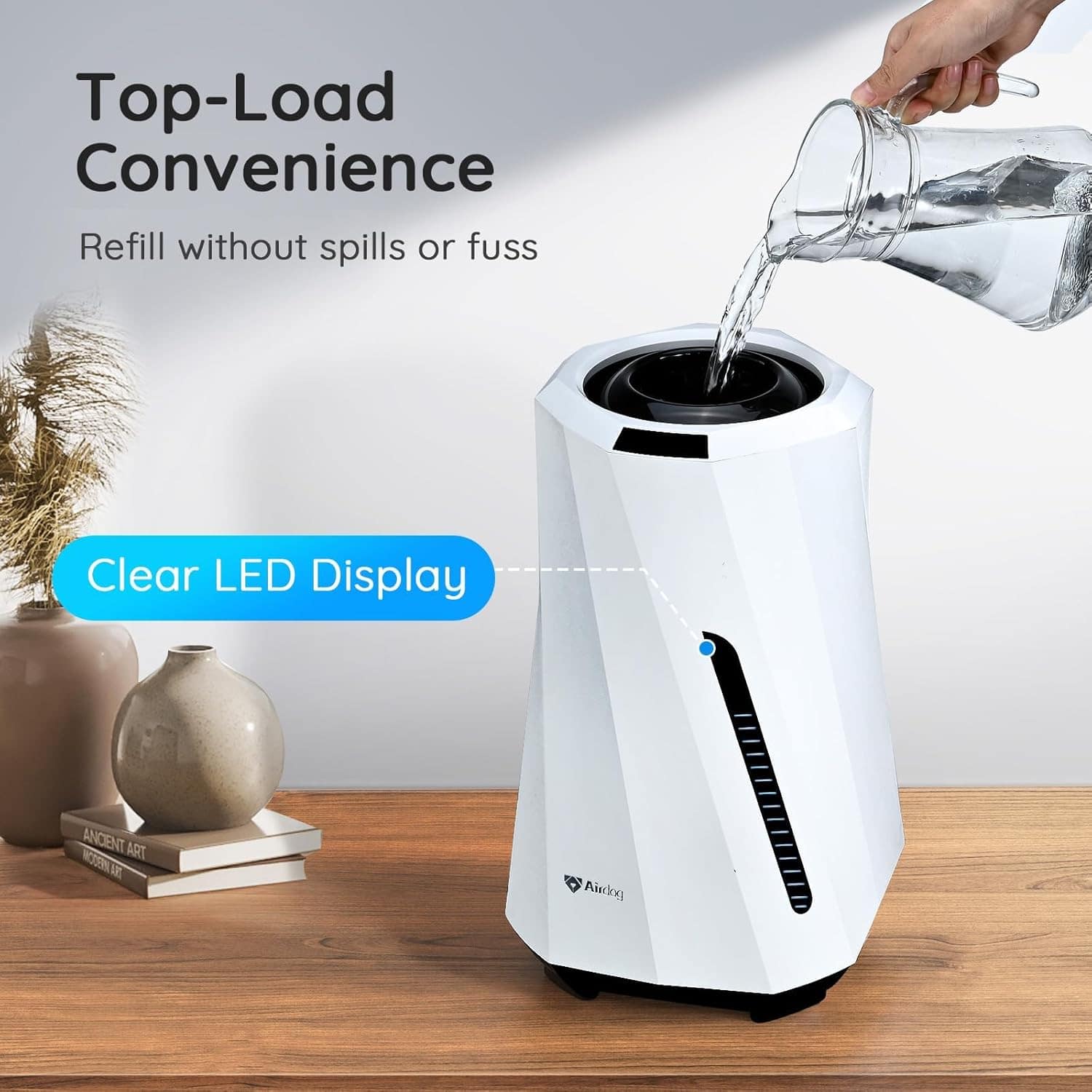 Airdog MOI Mold Free Evaporative Humidifier White H5 - Best Buy