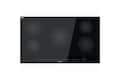Viking - 36 in. Wide 5 Element RVL Built-in Induction Cooktop - Black Glass