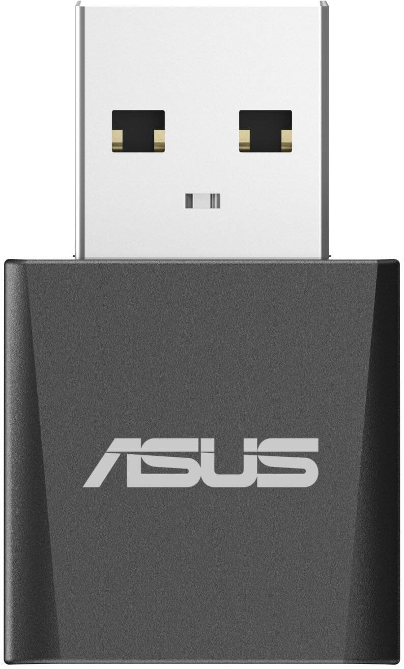 Alt View 13. ASUS - USB-BE92 Nano Tri-Band Wi-Fi 7 USB Network Adapter - Black.