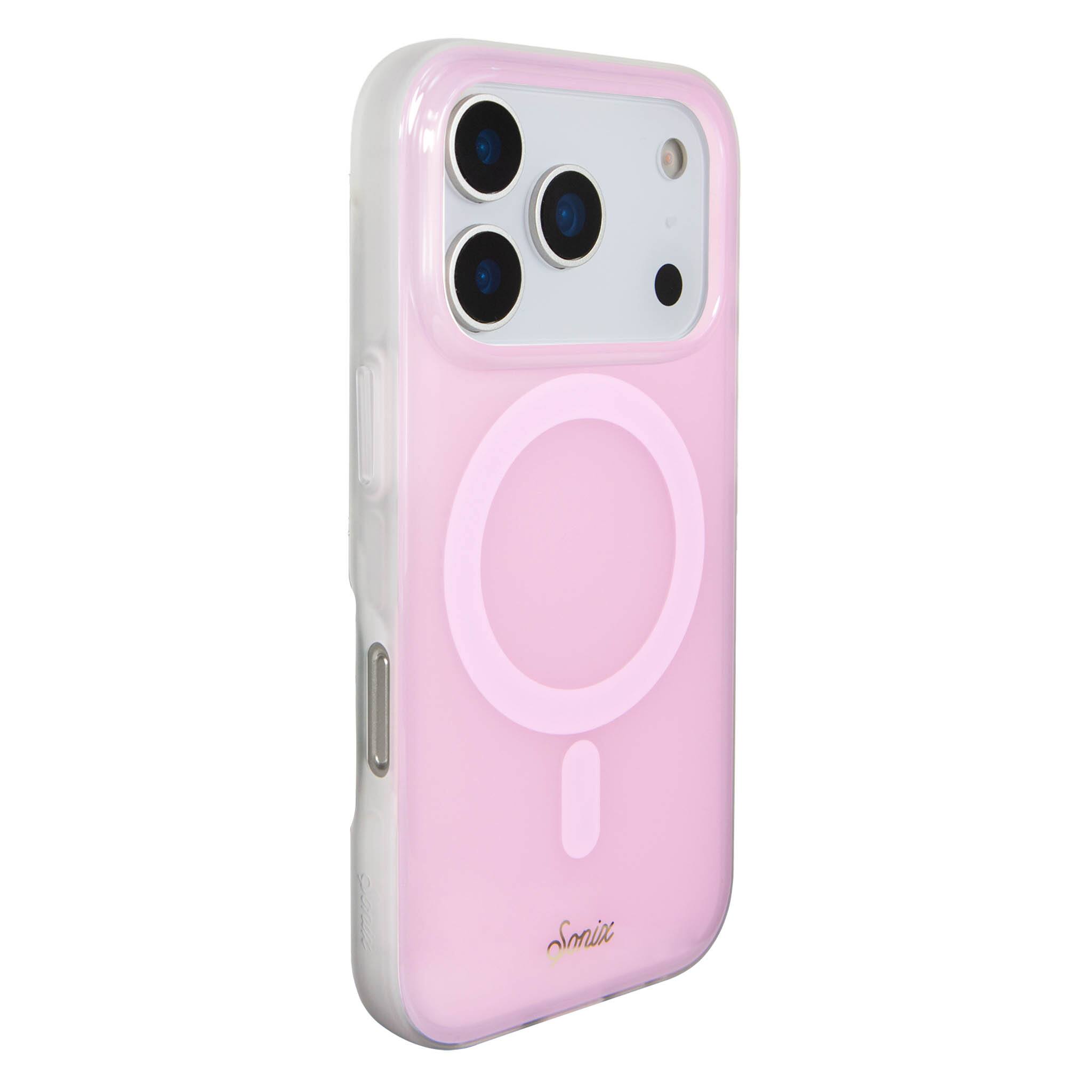 Angle. Sonix - iPhone 17 Pro Case Jelly Pink - Pink.
