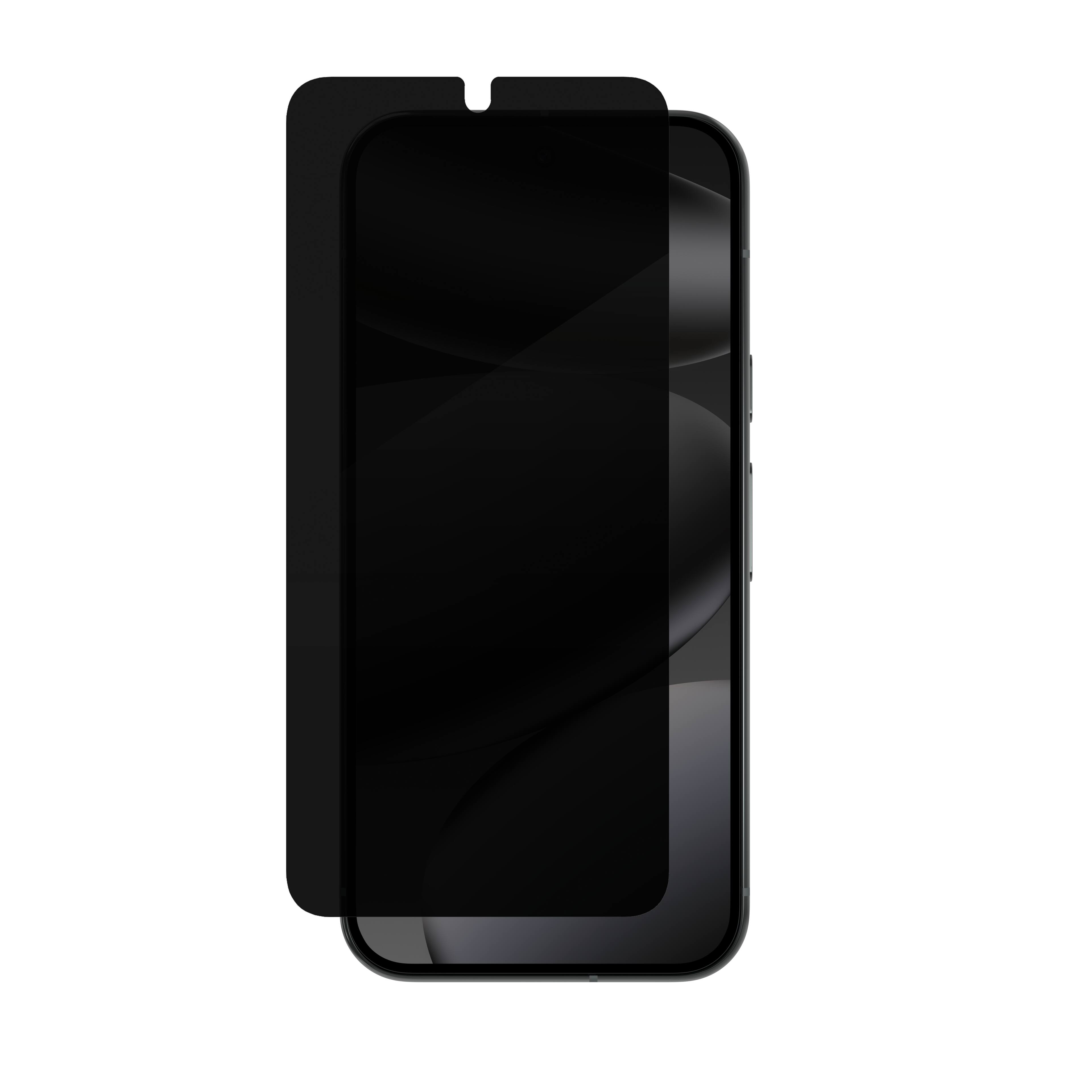 Angle. ZAGG - Glass Elite Tempered Glass Screen Protector with 2-Way Privacy Filter for Google Pixel 10 Pro XL - Tinted.