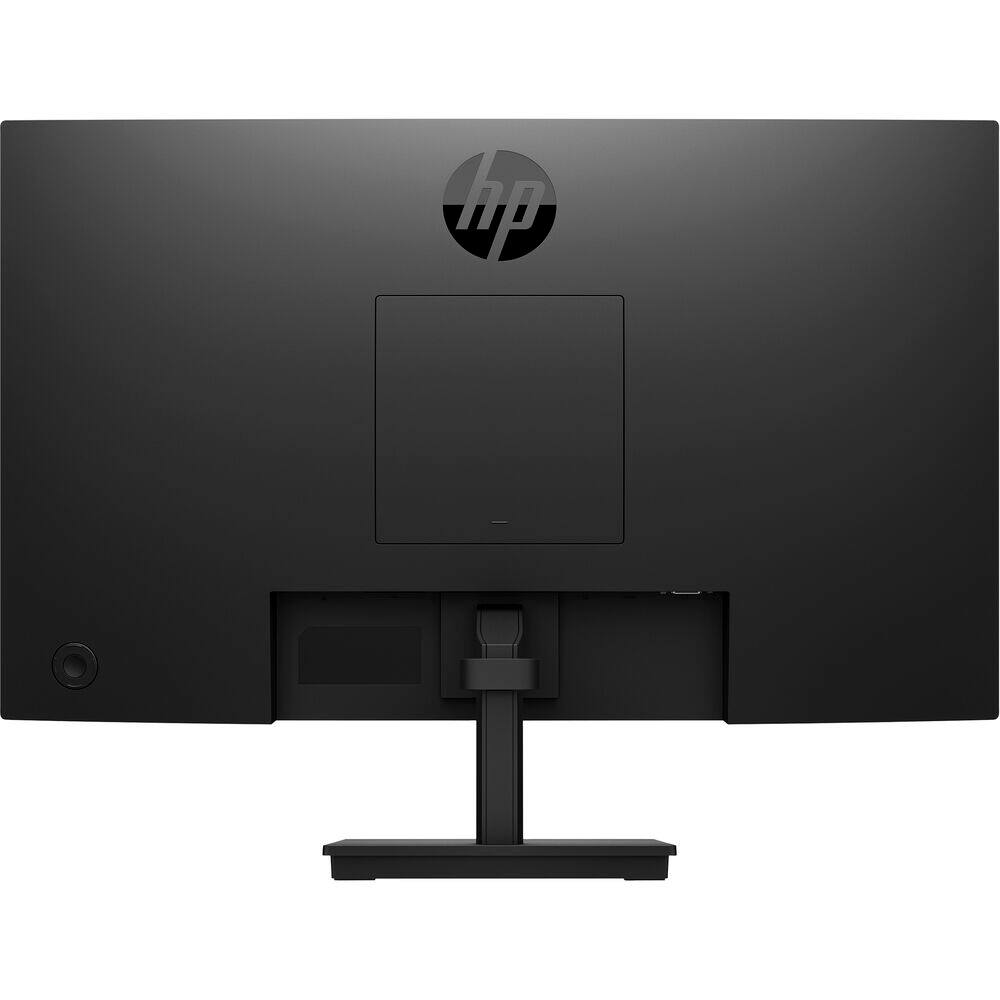 Back. HP - HP 24" FHD IPS Monitor, AMD FreeSync, Anti Glare, Flicker Free, VESA Mount, Displayport, HDMI & DKZ Hub, Black Color - Black.