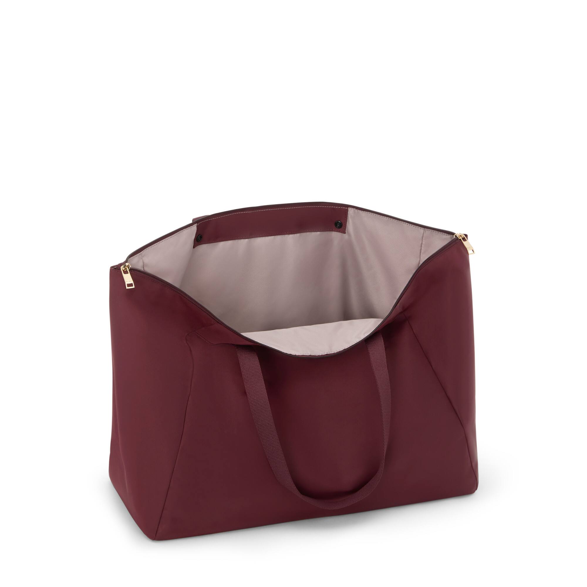 Back. TUMI - Voyageur Just In Case Tote Bag - Wine.