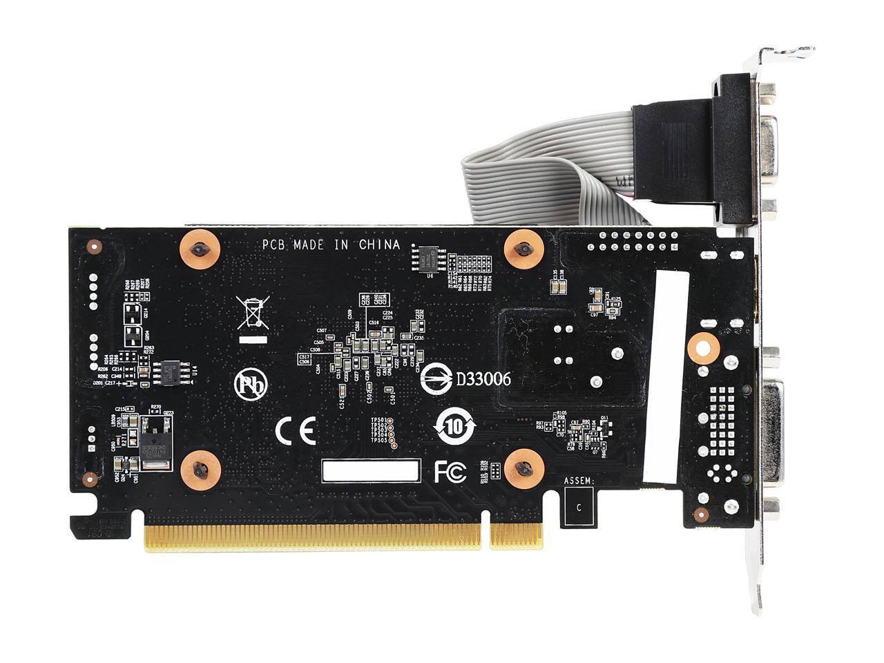 GIGABYTE GeForce GT 710 2GB DDR3 PCI Express 2.0 Low Profile