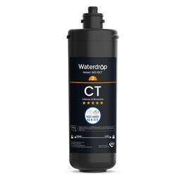 WD-10CT Under Sink Water Filter, Replacement for Waterdrop TSA & TSB 3-stage Under Sink Water Filter System - Black
