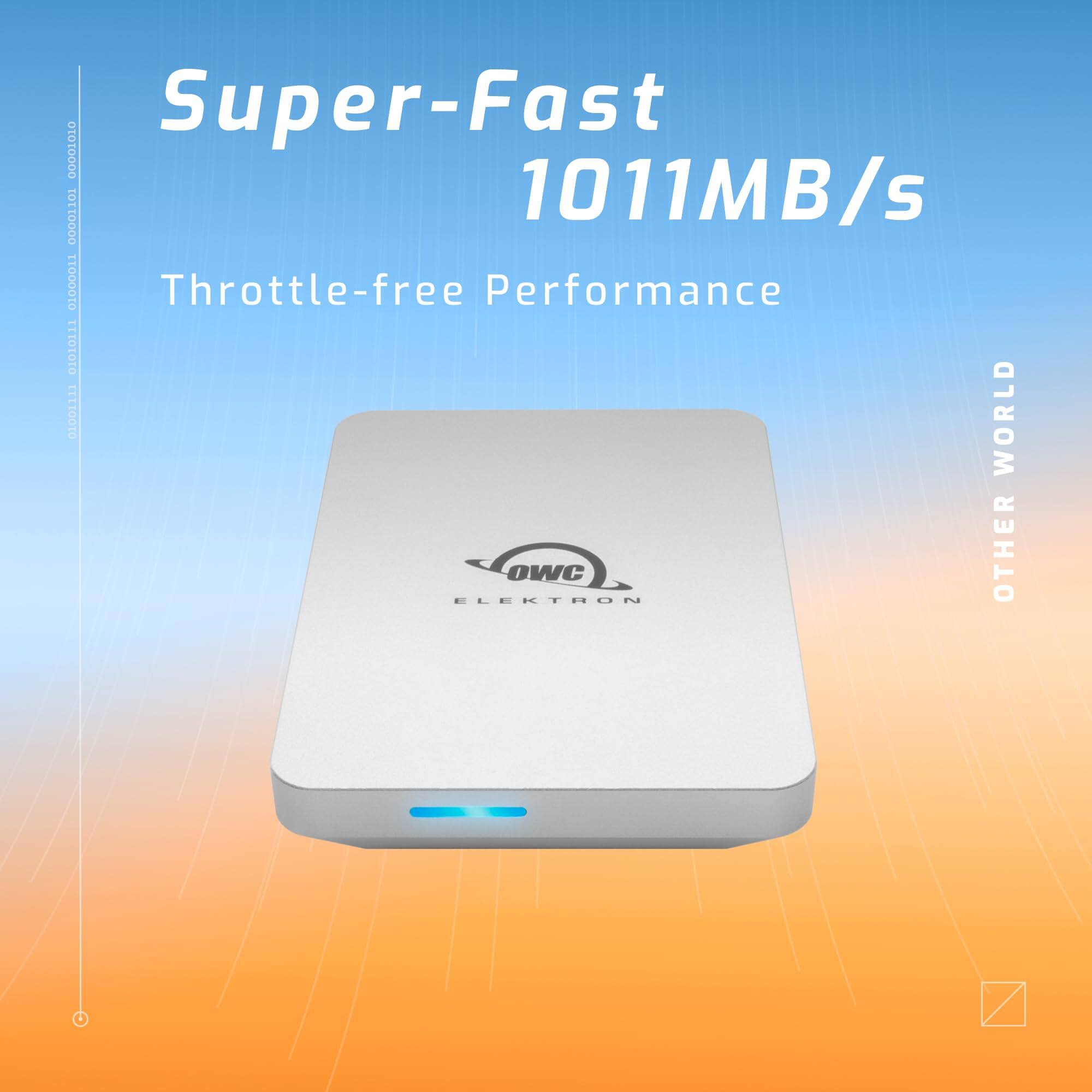 Super-Fast 1011MB/s  
Throttle-free Performance  
ELEKTRON  
OTHER WORLD