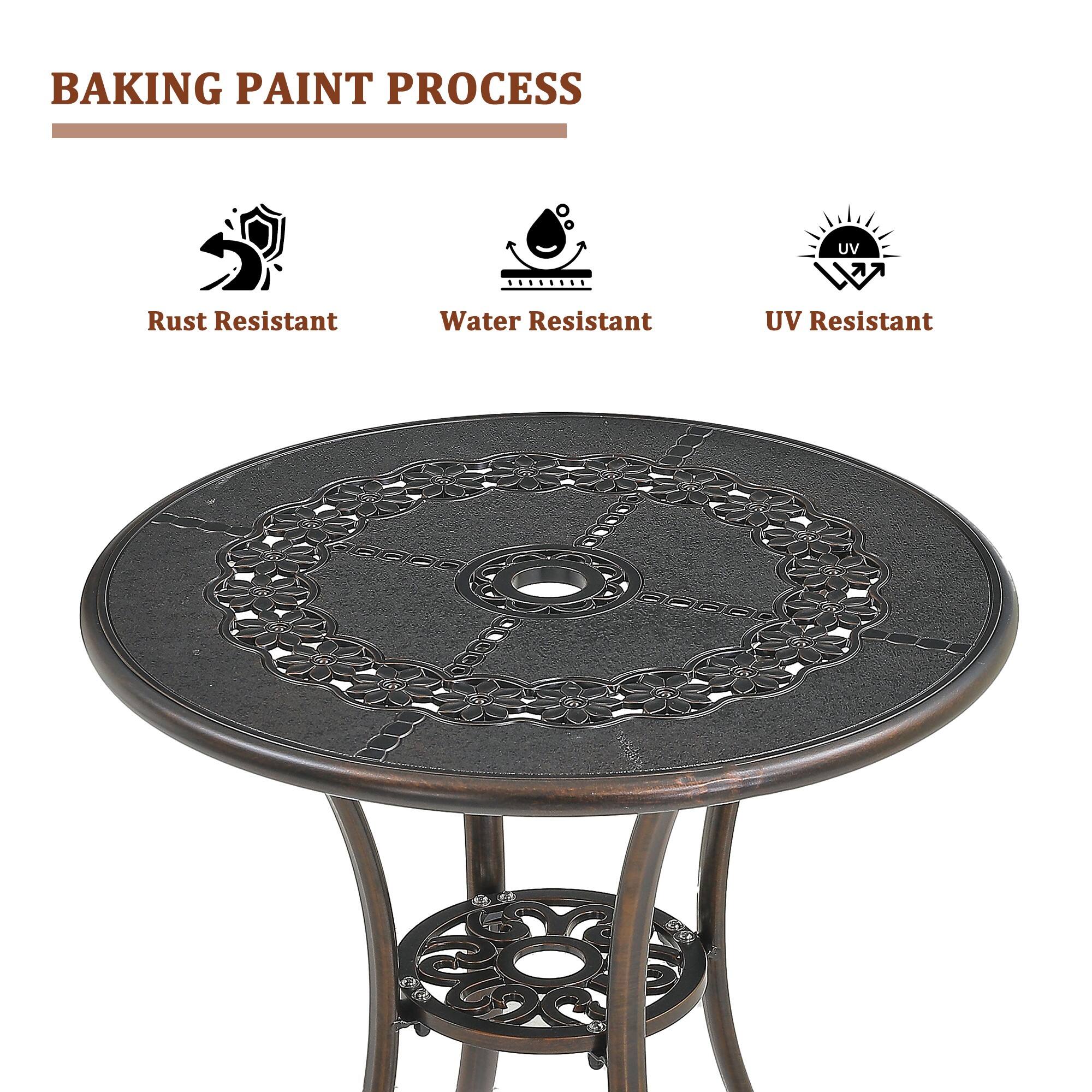 BAKING PAINT PROCESS

- Rust Resistant
- Water Resistant
- UV Resistant