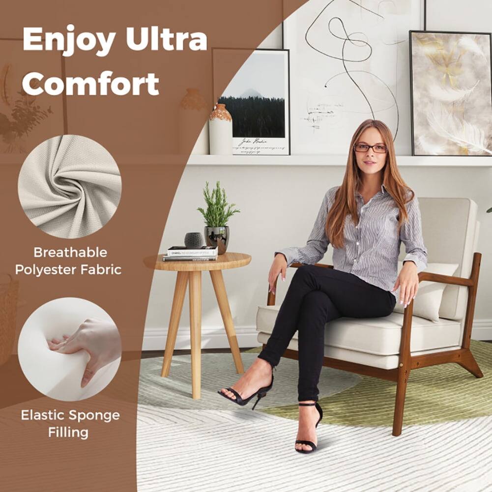 Enjoy Ultra Comfort

- Breathable Polyester Fabric
- Elastic Sponge Filling