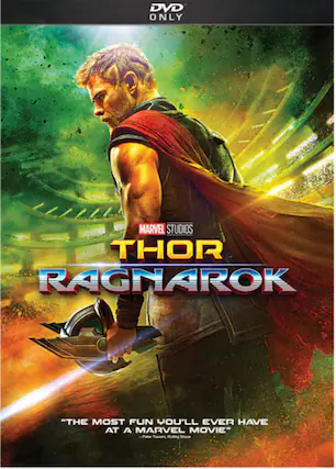 Front. Thor: Ragnarok - DVD.