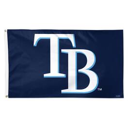 WinCraft - Tampa Bay Rays 3' x 5' Single-Sided Deluxe Primary Team Flag - Multicolor