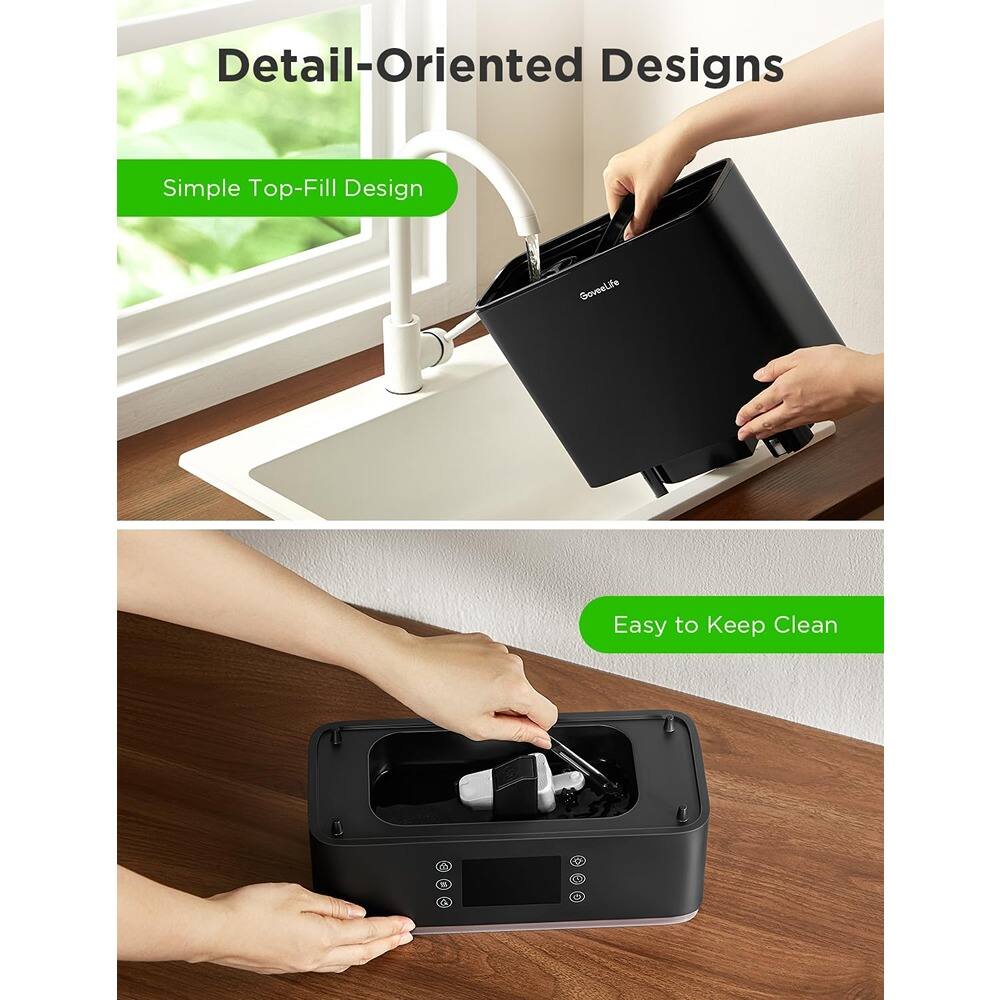 Detail-Oriented Designs  
Simple Top-Fill Design  
Easy to Keep Clean