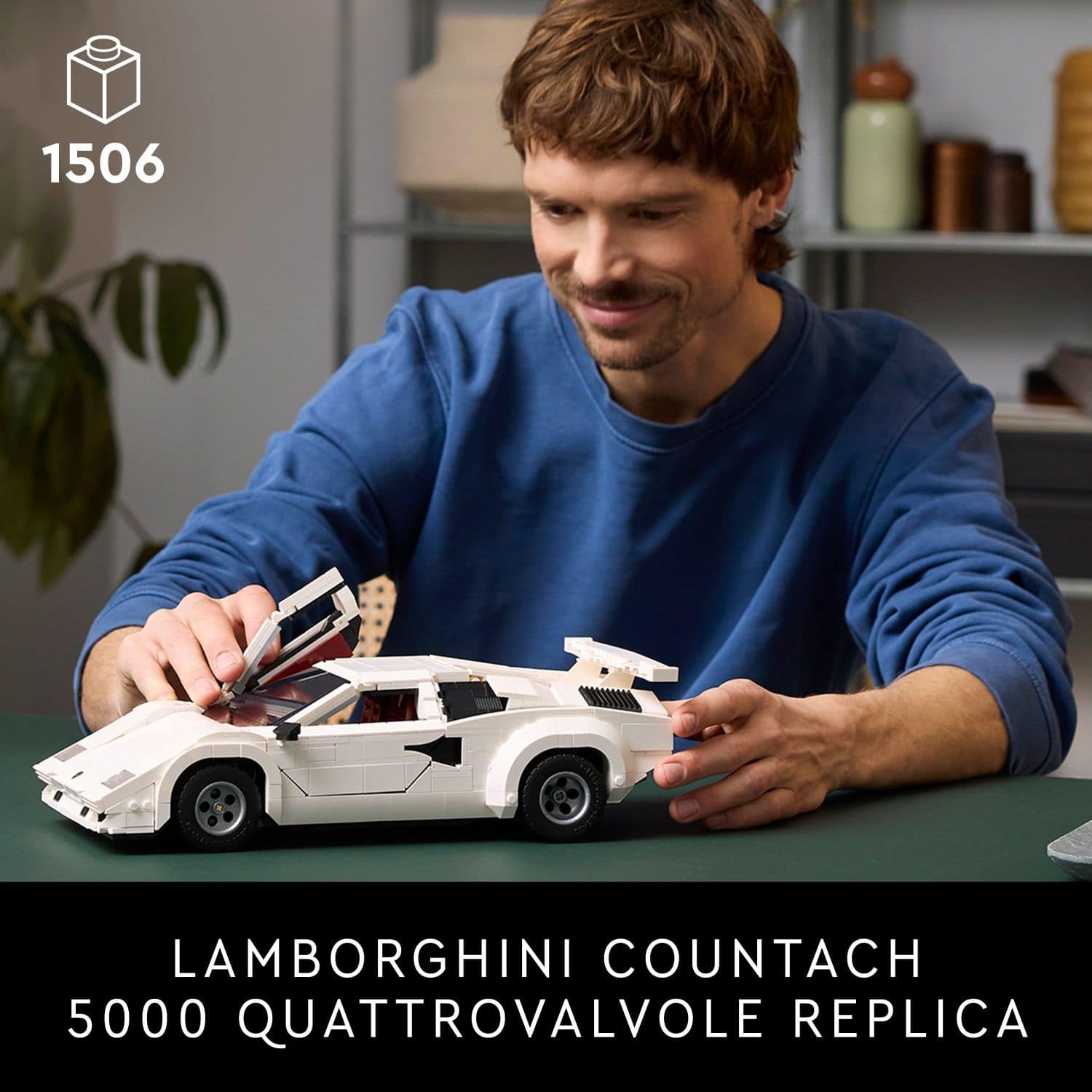 1506 Lamborghini Countach 5000 Quattrovale Replica