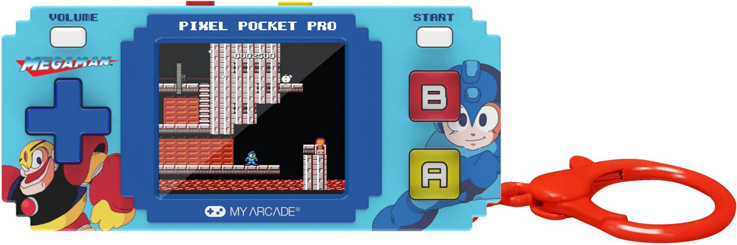 VOLUME MEGAMAN: PIXEL POCKET PRO 0002500 - MY ARCADE START B A