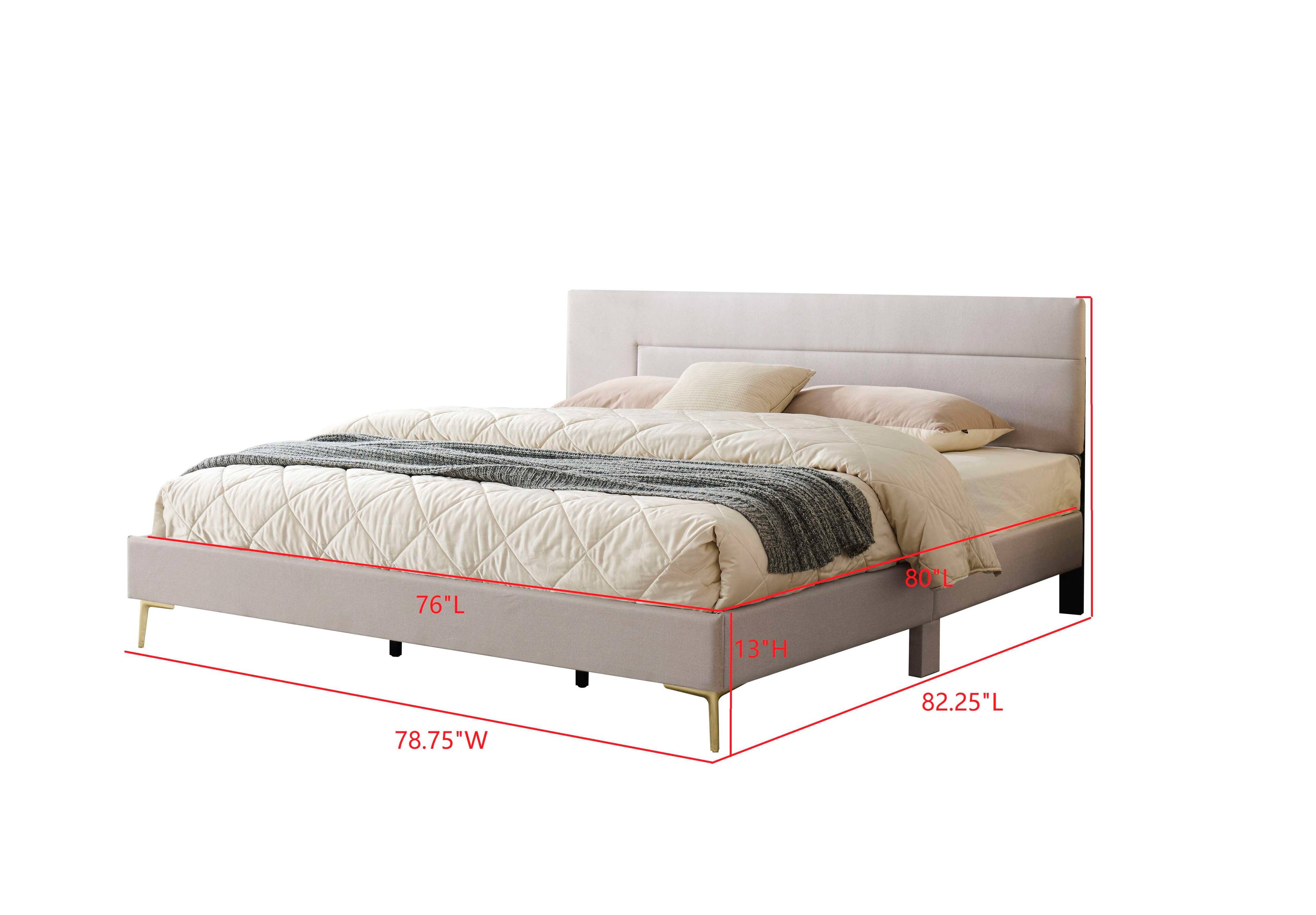 76"L 80"L 13"H 78.75"W 82.25"L