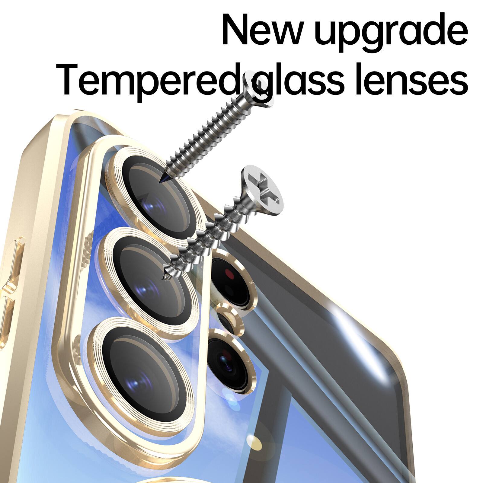 New upgrade Tempered glass lenses