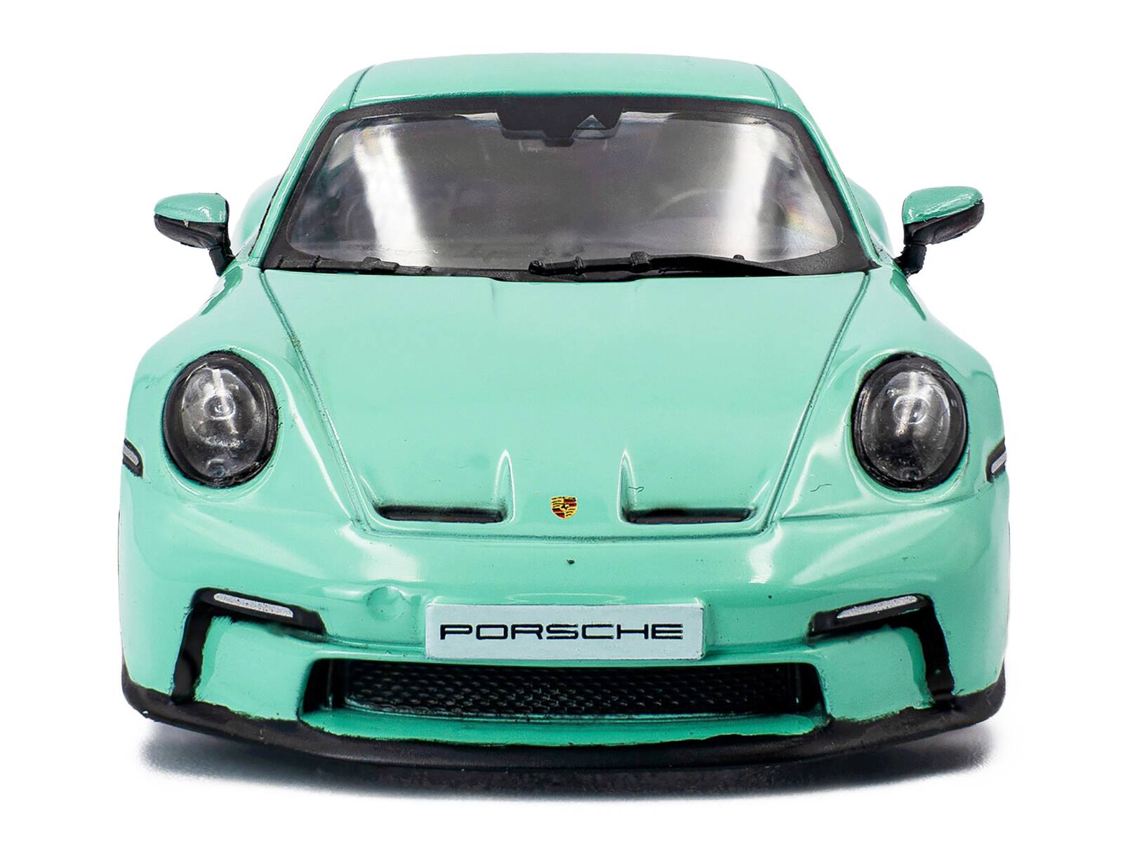 Alt View 4. Solido - 2023 Porsche 911 (992) GT3 Touring Mint Green 1/43 Diecast Model Car by Solido.