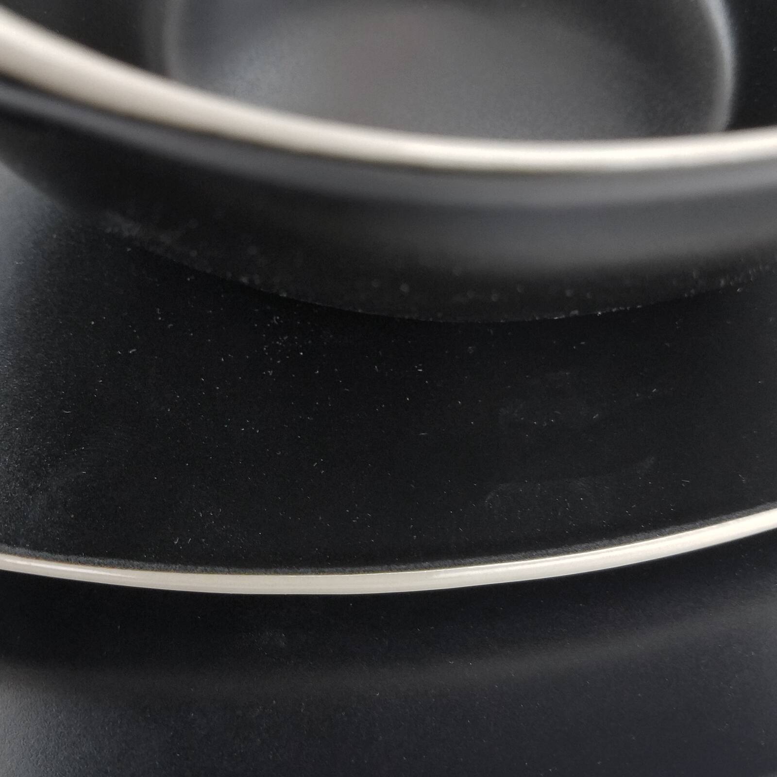 Alt View 3. Gibson - Gibson Soho Lounge Matte 16-Piece Dinnerware Set, Black - Black.