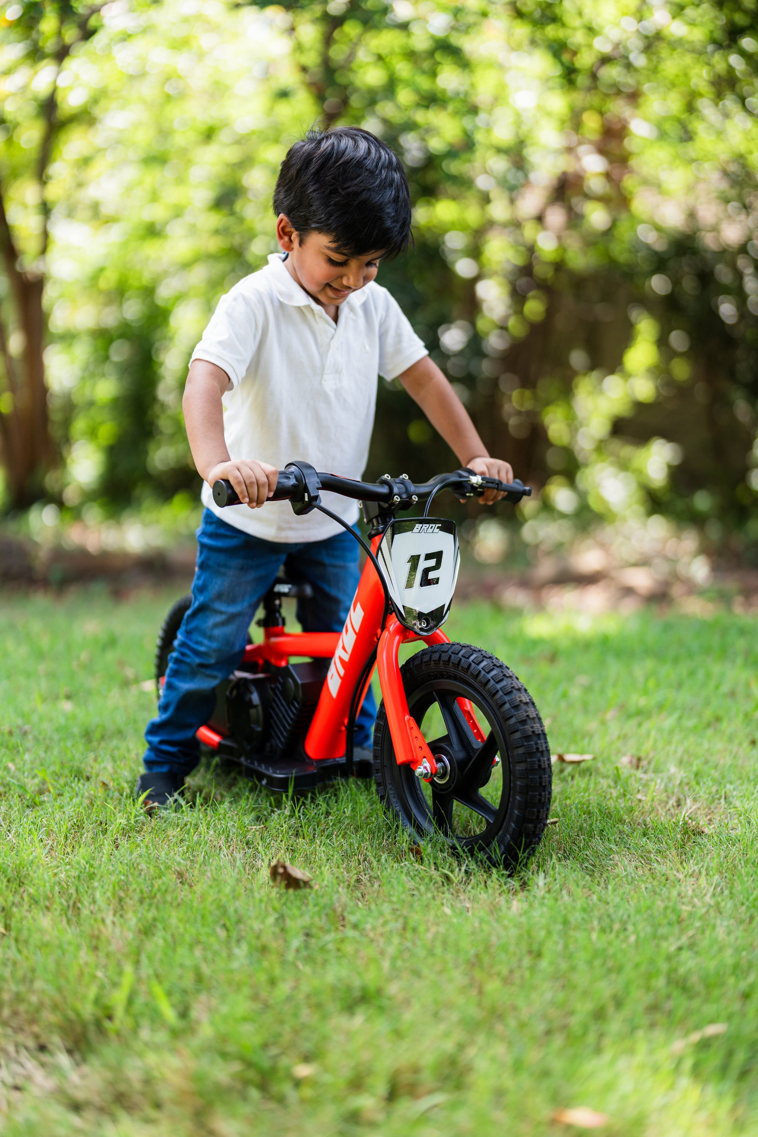 Alt View Zoom 15. Best Rideon Cars - E-Bike 12 Inch - Red.