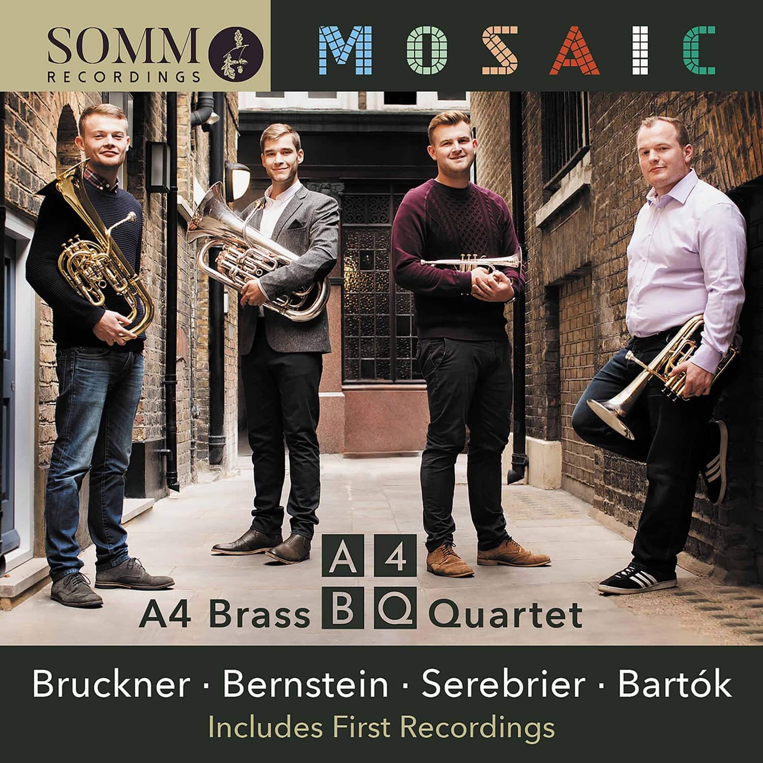A4 Brass Quartet Smith Bates Cavanagh Robertson - Mosaic   - COMPACT DISCS [CD] price history on PriceWatchPro