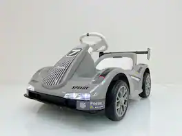 Maxxis Merch - Electric Go Kart for Kids Ride on Race Car Remote Control LED Headlights 7AH Battery Powered for Toddlers Kids