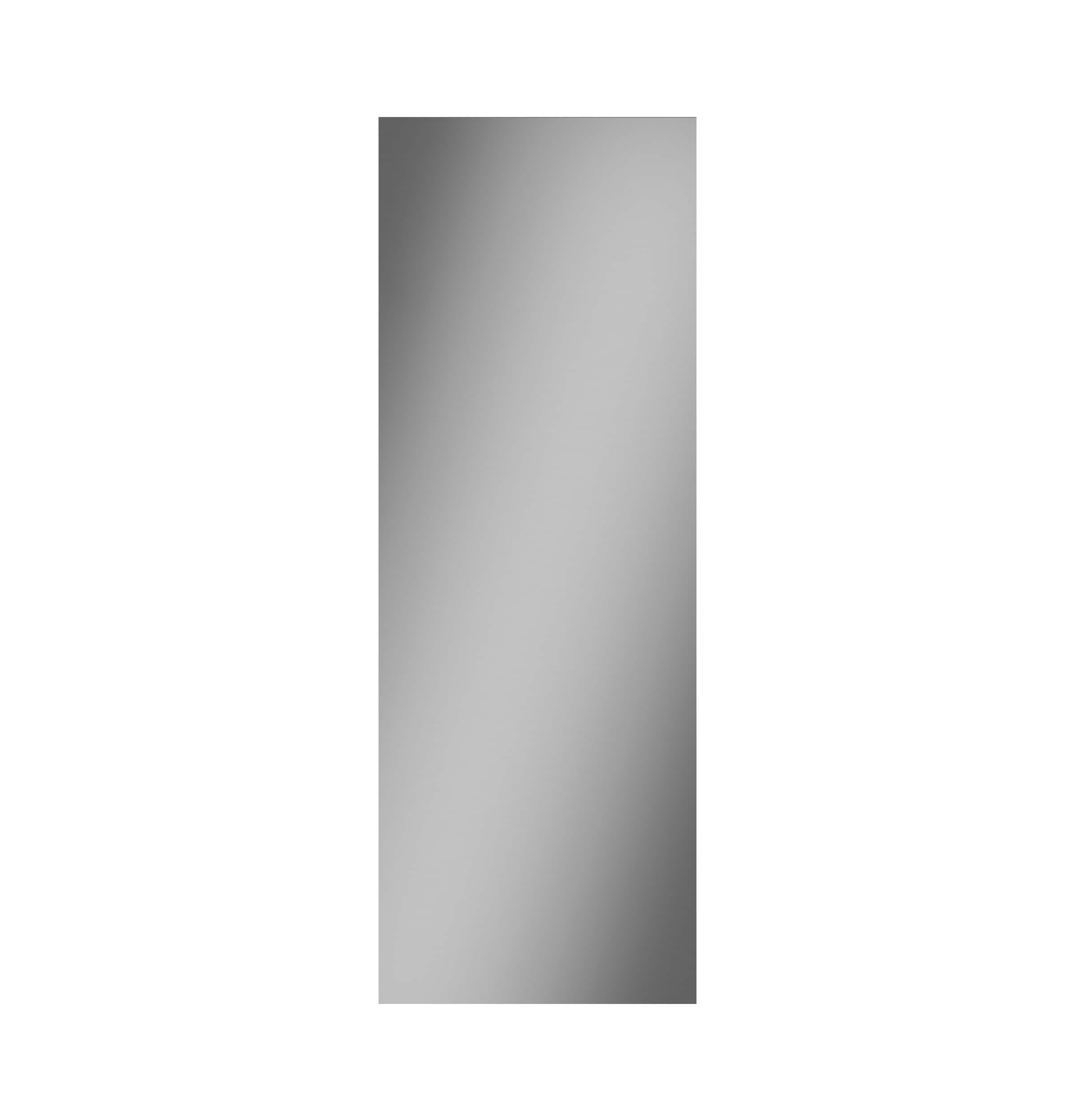 Monogram - Left Side Panel for Counter-Depth French Door Bottom Freezer Refrigerator - Stainless Steel - Front_Zoom