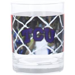 Indigo Falls - TCU Horned Frogs 14oz. Basketball Glass - Multicolor