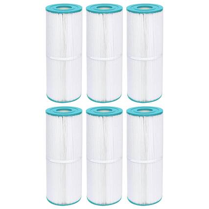 Front. Hurricane - Hurricane Replacement Cartridge for Pleatco PRB50-IN & Unicel C-4950 (6 Pack).