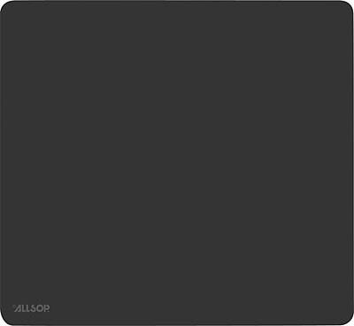 Front. Allsop - Accutrack Ex-Large Slimline Mouse Pad, 12 1/3" x 11 1/2", Non-Slip Base, Graphite - Graphite.