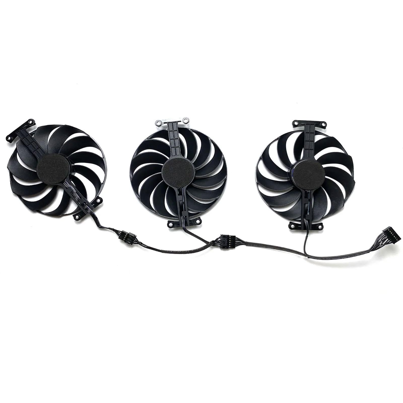 Left. Dazzling Pops - T129215SU Cooling Fan Replacement for ASUS ROG Strix GeForce RTX 3060 Ti 3070 3080 3090 Ti Graphics Video.