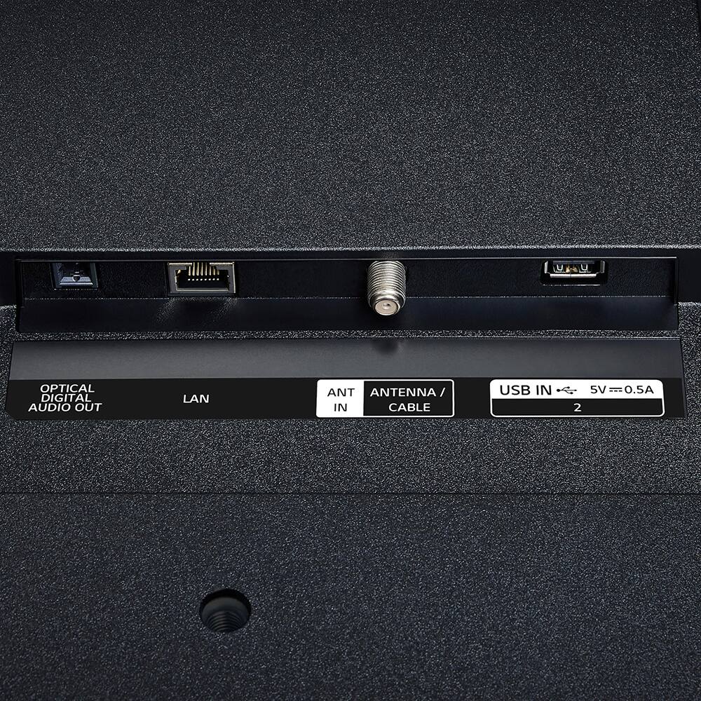 OPTICAL DIGITAL AUDIO OUT  
LAN  
ANT IN  
ANTENNA / CABLE  
USB IN 2  
5V=0.5A