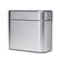Front. simplehuman - 4L compost caddy, brushed stainless steel - Brushed.