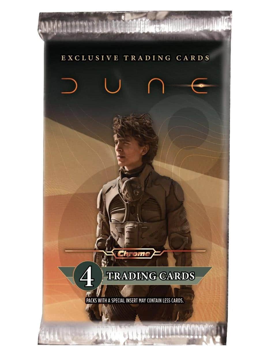Topps - 2024 Dune Chrome Trading Cards Value Blaster Pack | Factory Sealed Pack | 4 Cards price history on PriceWatchPro