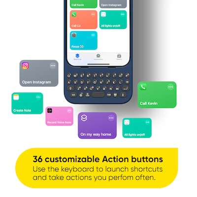Clicks Keyboard for Apple iPhone 14 Pro Max London Sky CK Clicks Keyboard for Apple iPhone 14 Pro Max London Sky CK
